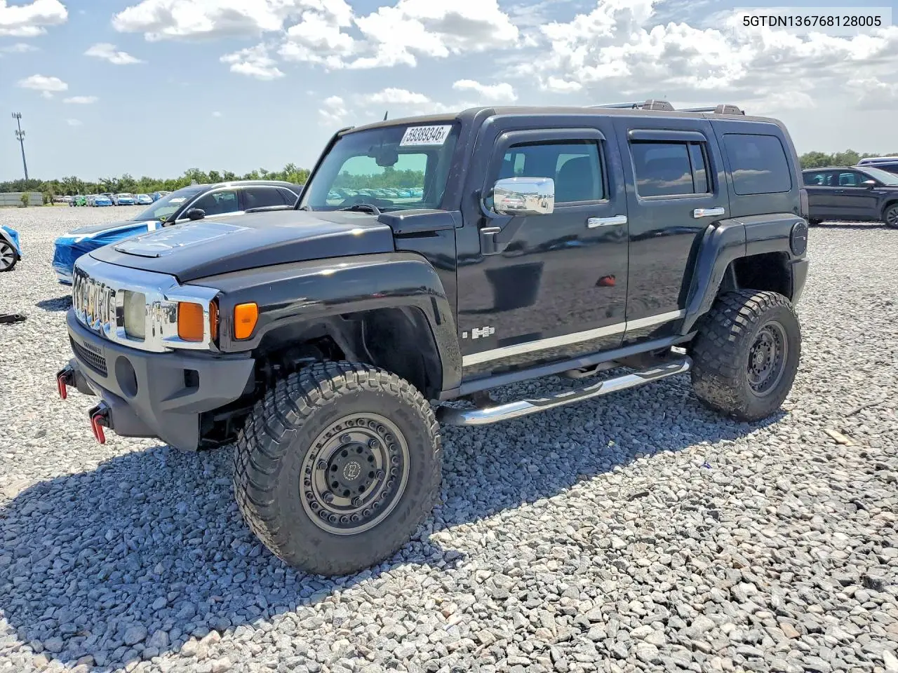 2006 Hummer H3 VIN: 5GTDN136768128005 Lot: 59389346