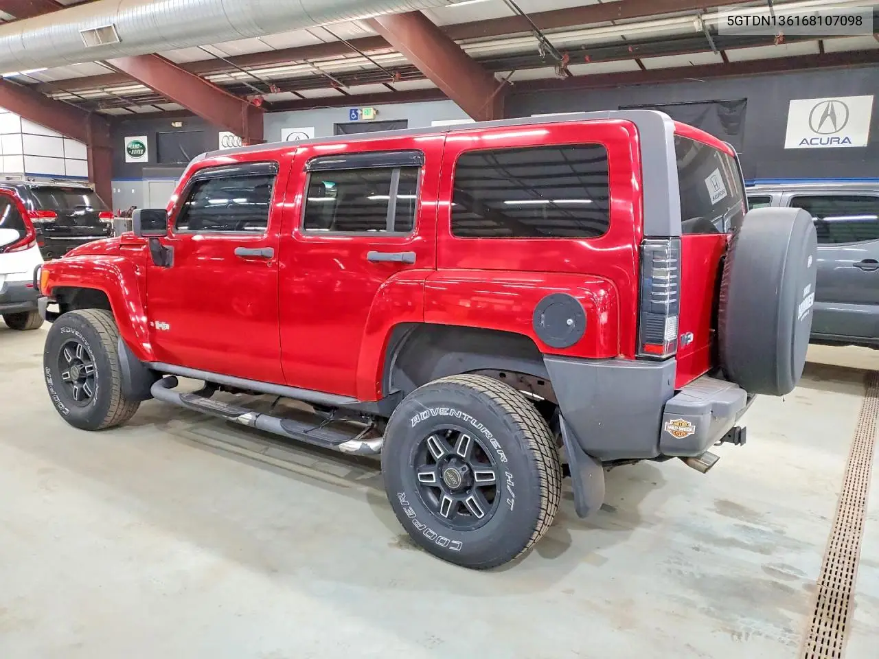 2006 Hummer H3 VIN: 5GTDN136168107098 Lot: 60114886