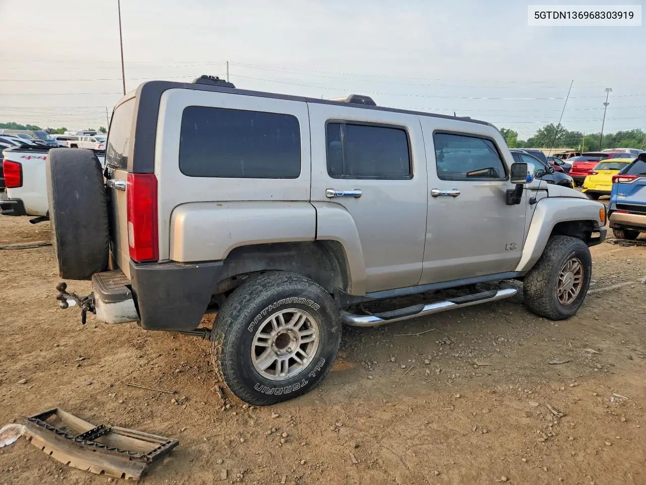 2006 Hummer H3 VIN: 5GTDN136968303919 Lot: 60677806