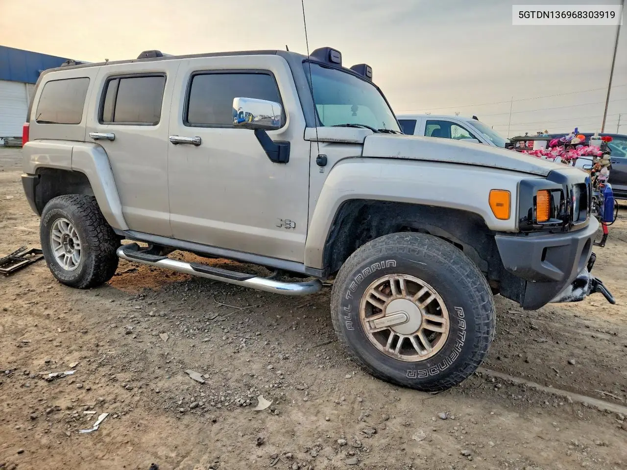 2006 Hummer H3 VIN: 5GTDN136968303919 Lot: 60677806