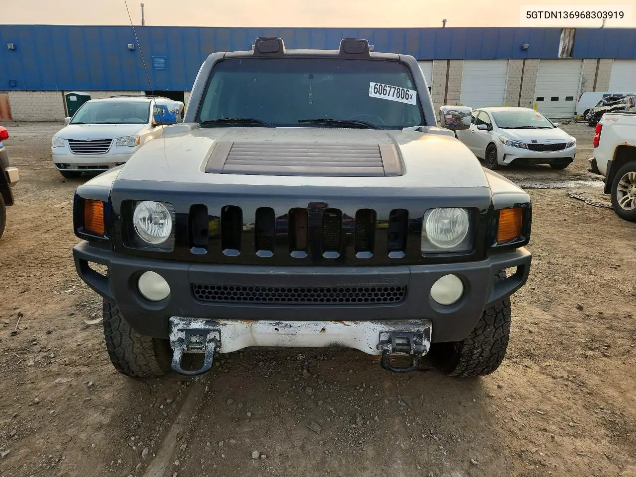 2006 Hummer H3 VIN: 5GTDN136968303919 Lot: 60677806