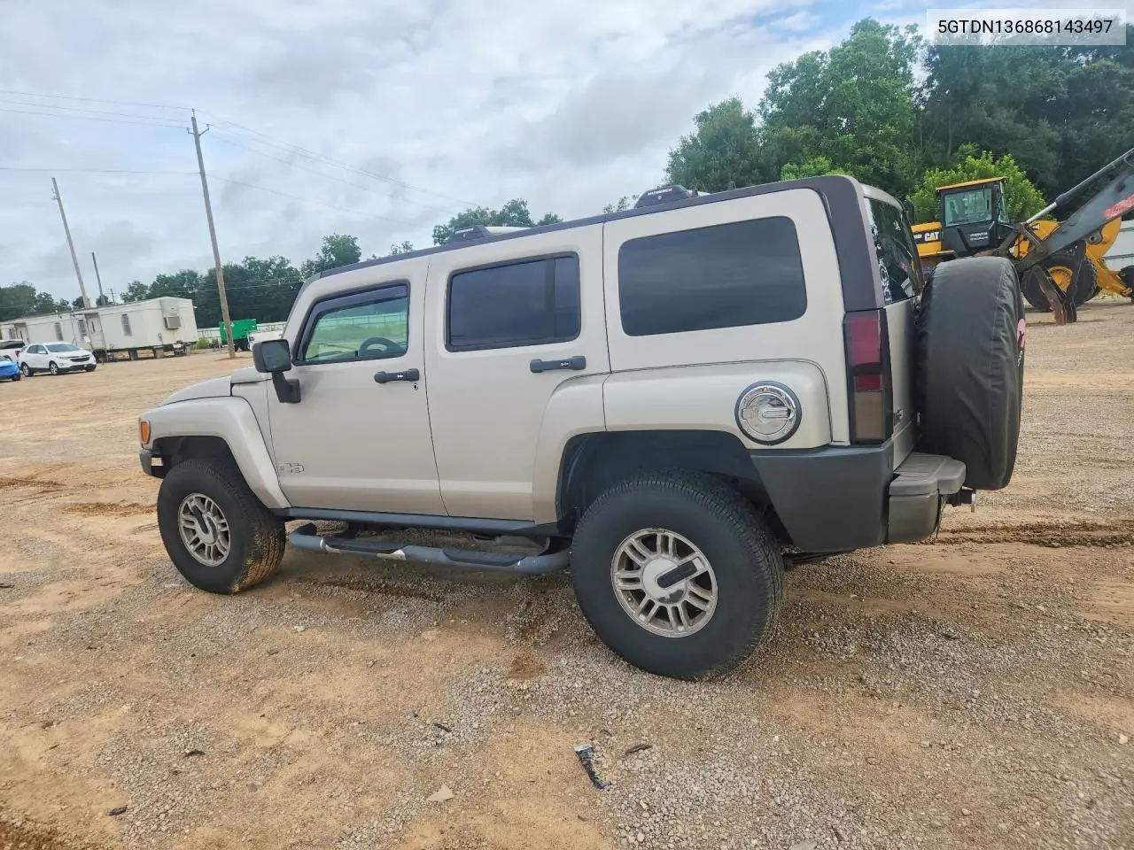 2006 Hummer H3 VIN: 5GTDN136868143497 Lot: 61050466