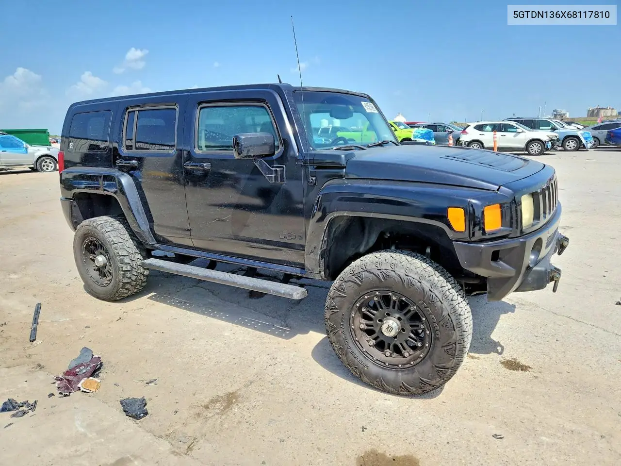 2006 Hummer H3 VIN: 5GTDN136X68117810 Lot: 61551696