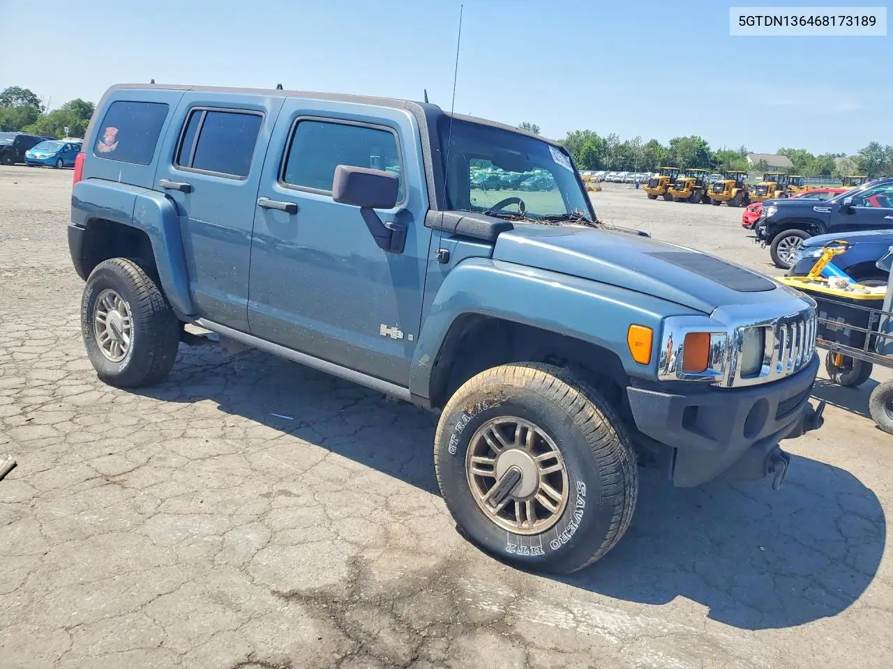2006 Hummer H3 VIN: 5GTDN136468173189 Lot: 62157306