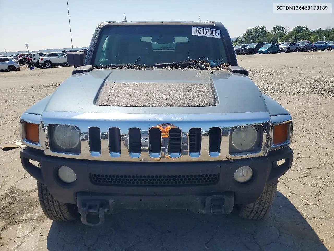 2006 Hummer H3 VIN: 5GTDN136468173189 Lot: 62157306