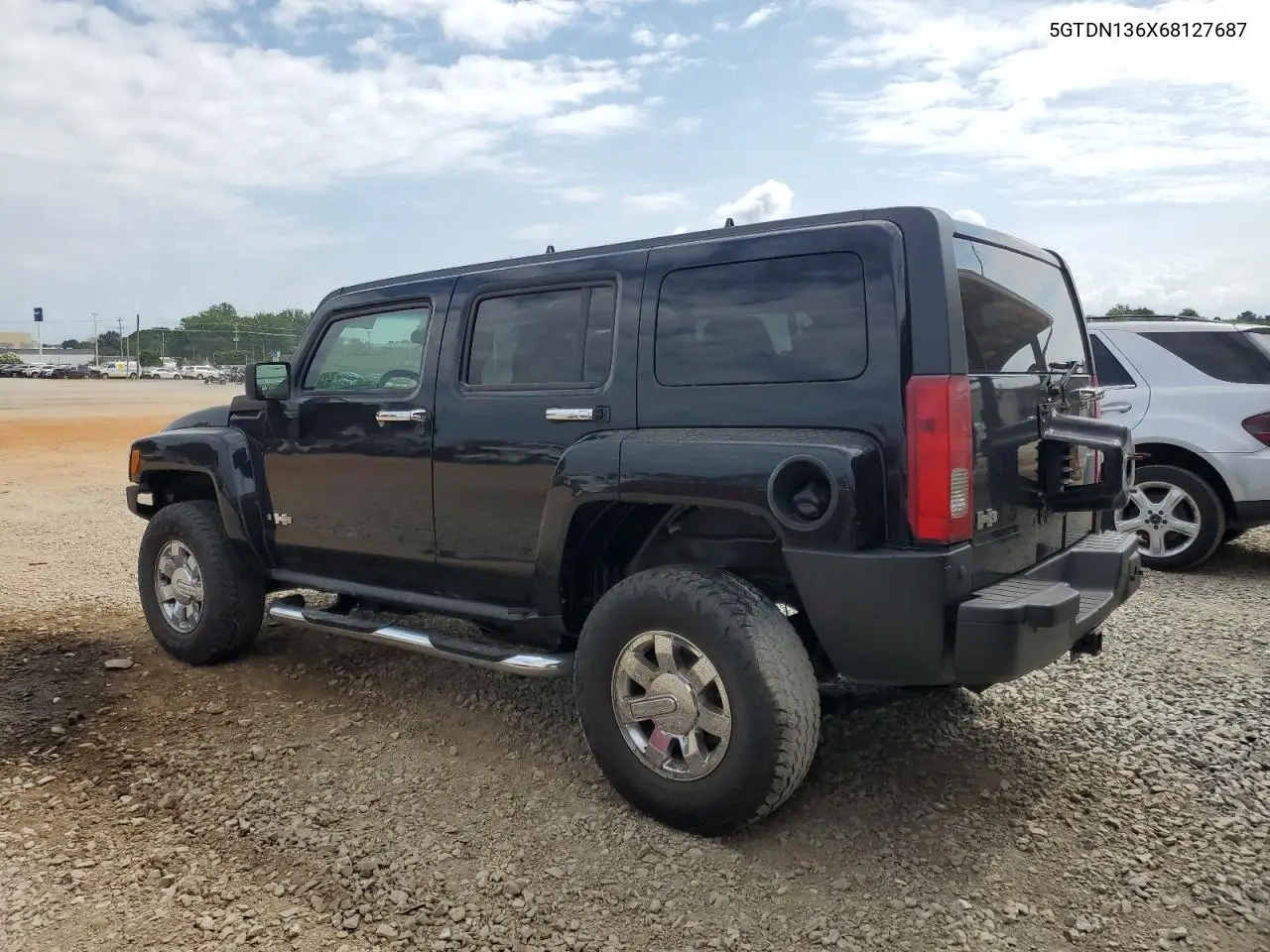 2006 Hummer H3 VIN: 5GTDN136X68127687 Lot: 66087505