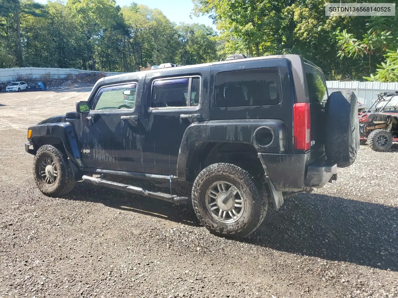 2006 Hummer H3 VIN: 5GTDN136568140525 Lot: 71860625
