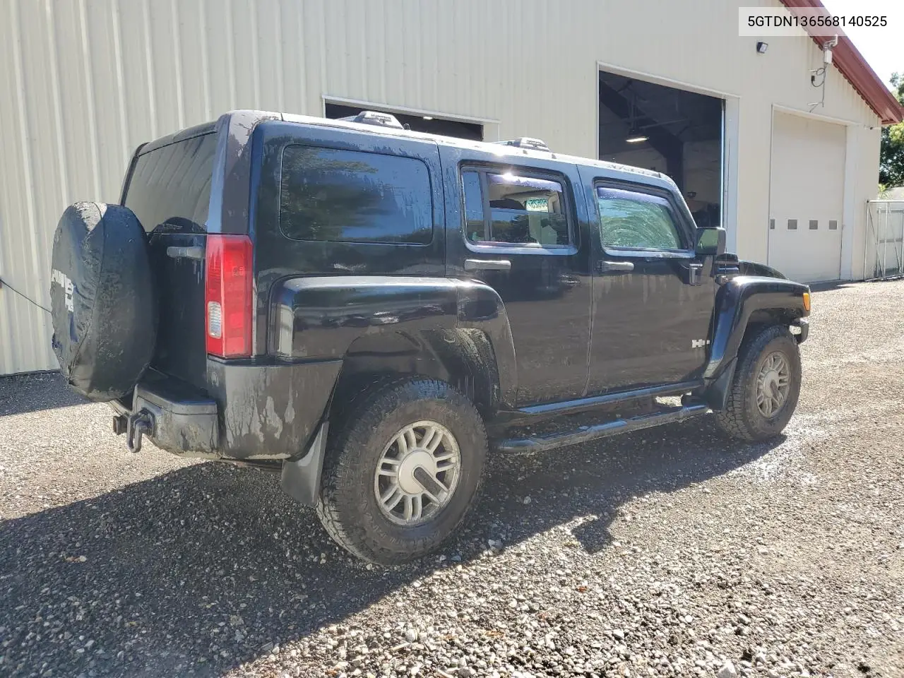 2006 Hummer H3 VIN: 5GTDN136568140525 Lot: 71860625