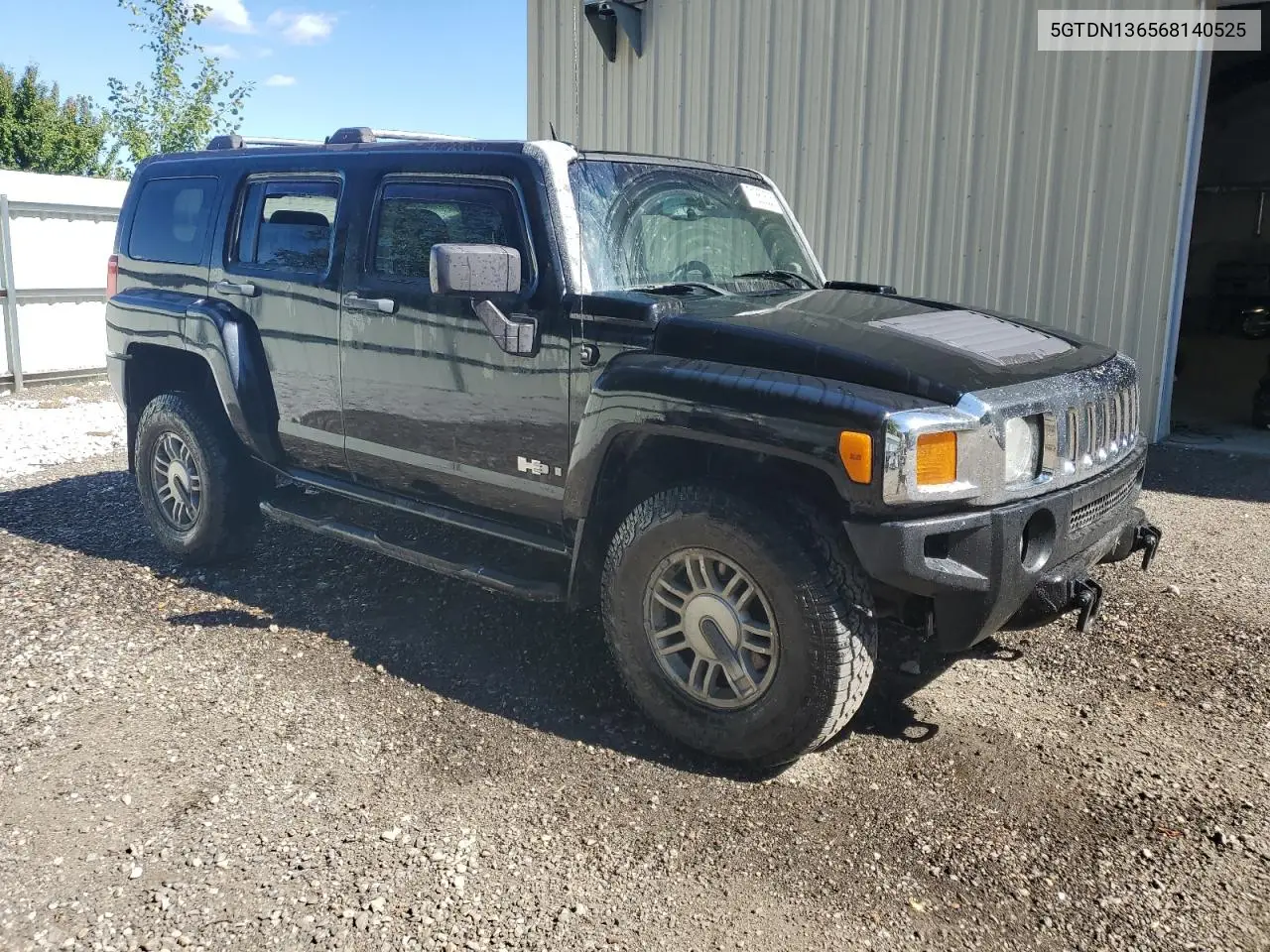 2006 Hummer H3 VIN: 5GTDN136568140525 Lot: 71860625