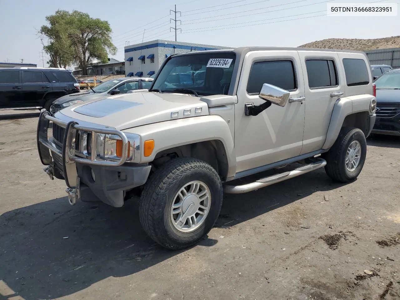 2006 Hummer H3 VIN: 5GTDN136668323951 Lot: 79998164