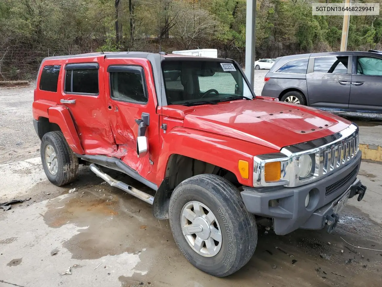 2006 Hummer H3 VIN: 5GTDN136468229941 Lot: 82232575