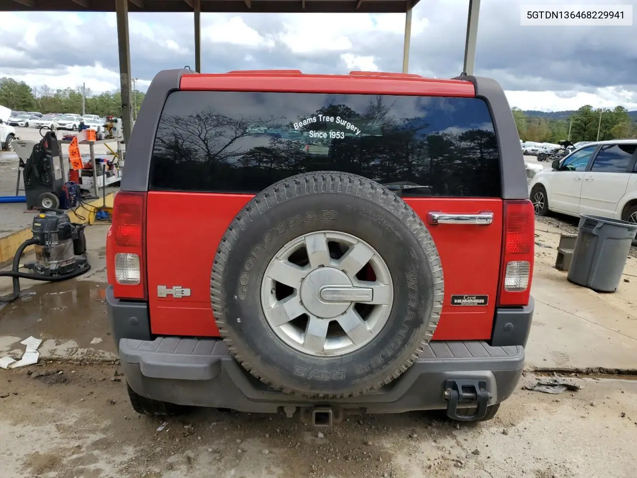 2006 Hummer H3 VIN: 5GTDN136468229941 Lot: 82232575