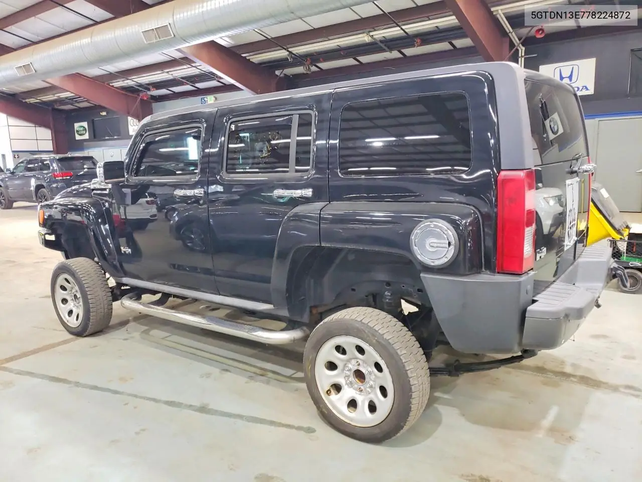 2007 Hummer H3 VIN: 5GTDN13E778224872 Lot: 61555016