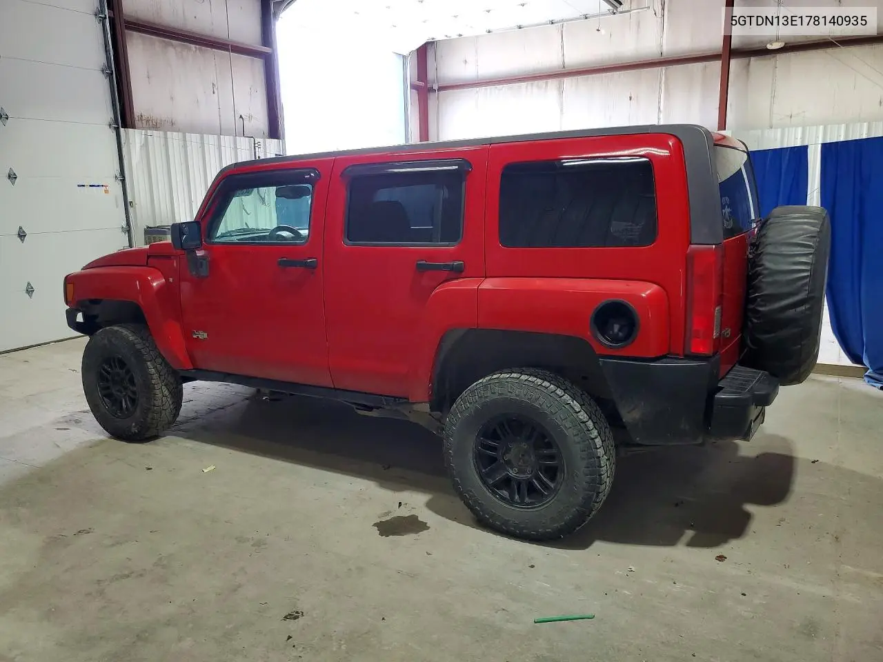 2007 Hummer H3 VIN: 5GTDN13E178140935 Lot: 62080726