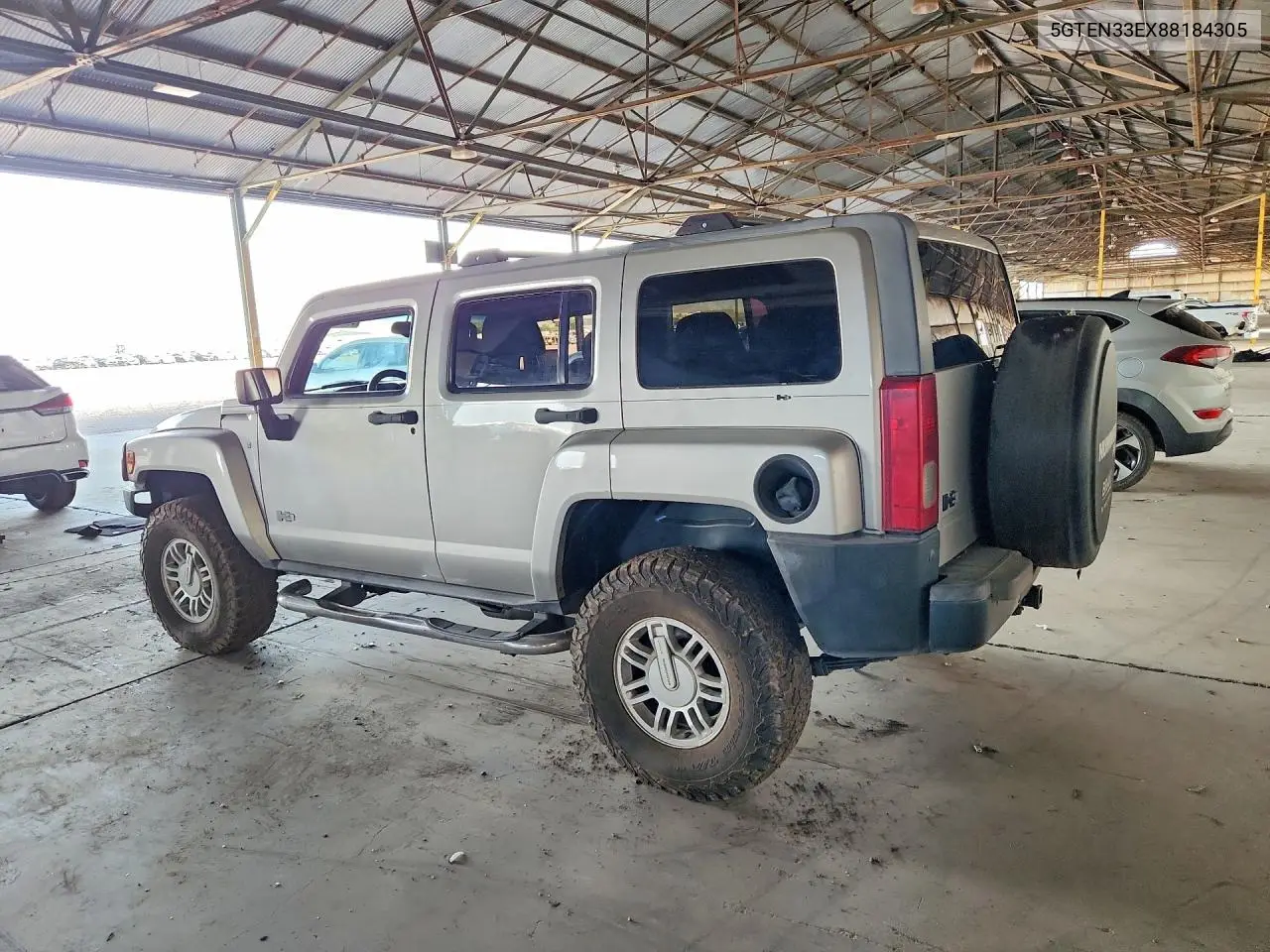 2008 Hummer H3 Adventure VIN: 5GTEN33EX88184305 Lot: 61977836