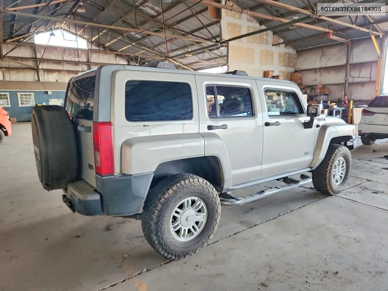 2008 Hummer H3 Adventure VIN: 5GTEN33EX88184305 Lot: 61977836