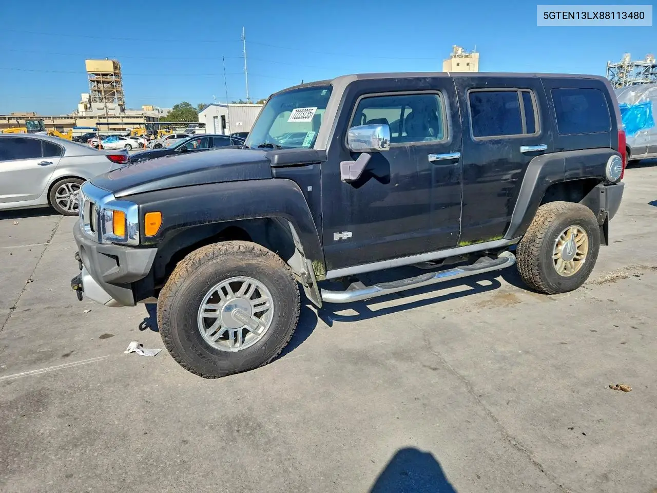 2008 Hummer H3 Alpha VIN: 5GTEN13LX88113480 Lot: 72223235