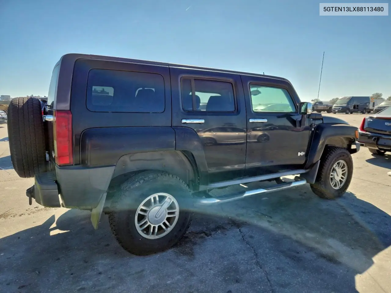 2008 Hummer H3 Alpha VIN: 5GTEN13LX88113480 Lot: 72223235