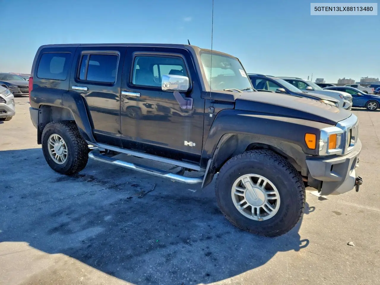 2008 Hummer H3 Alpha VIN: 5GTEN13LX88113480 Lot: 72223235