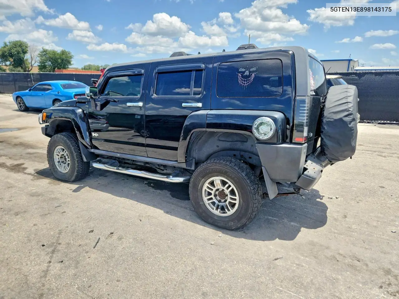 2009 Hummer H3 VIN: 5GTEN13E898143175 Lot: 60670076