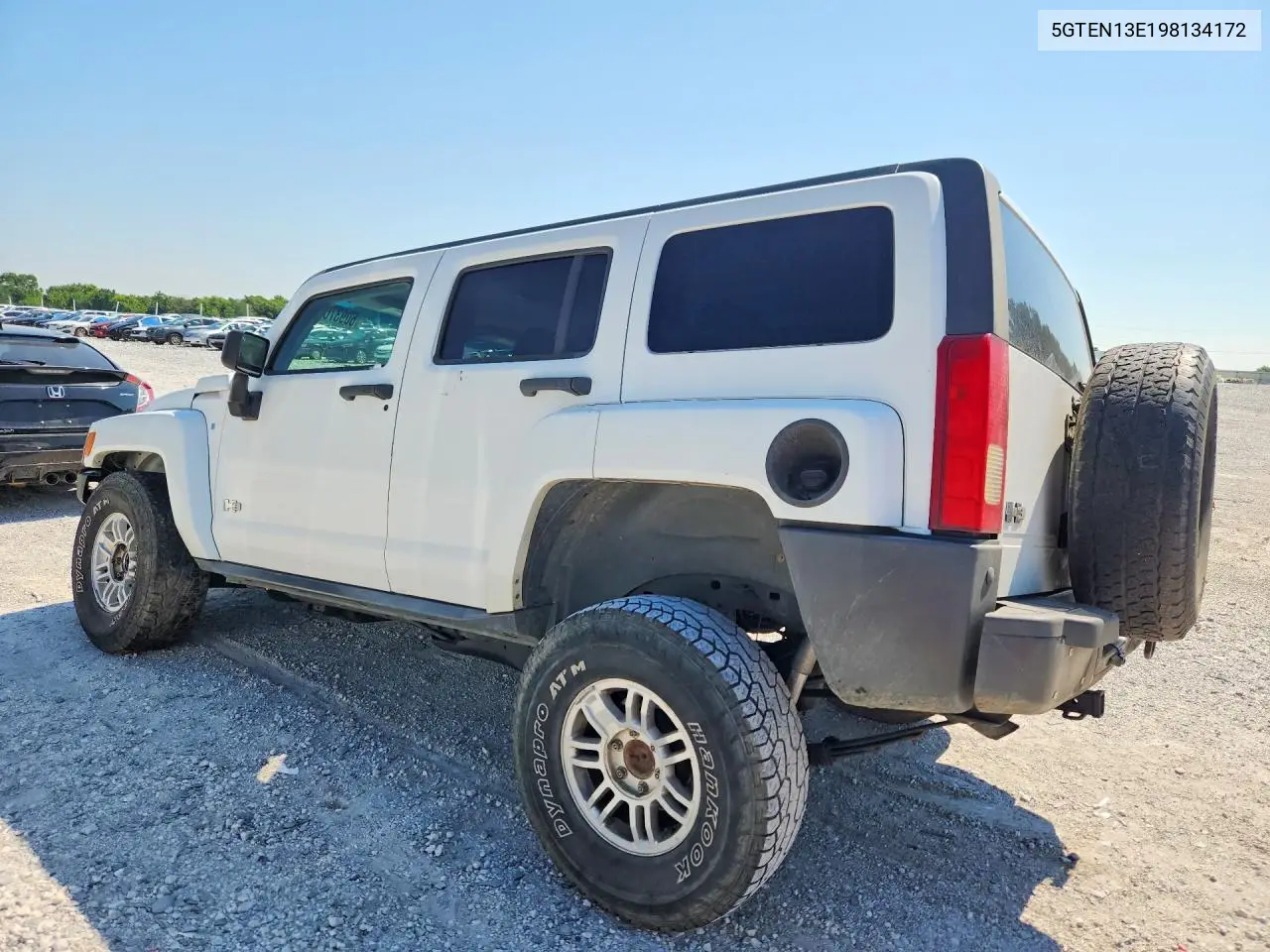 2009 Hummer H3 VIN: 5GTEN13E198134172 Lot: 60937666