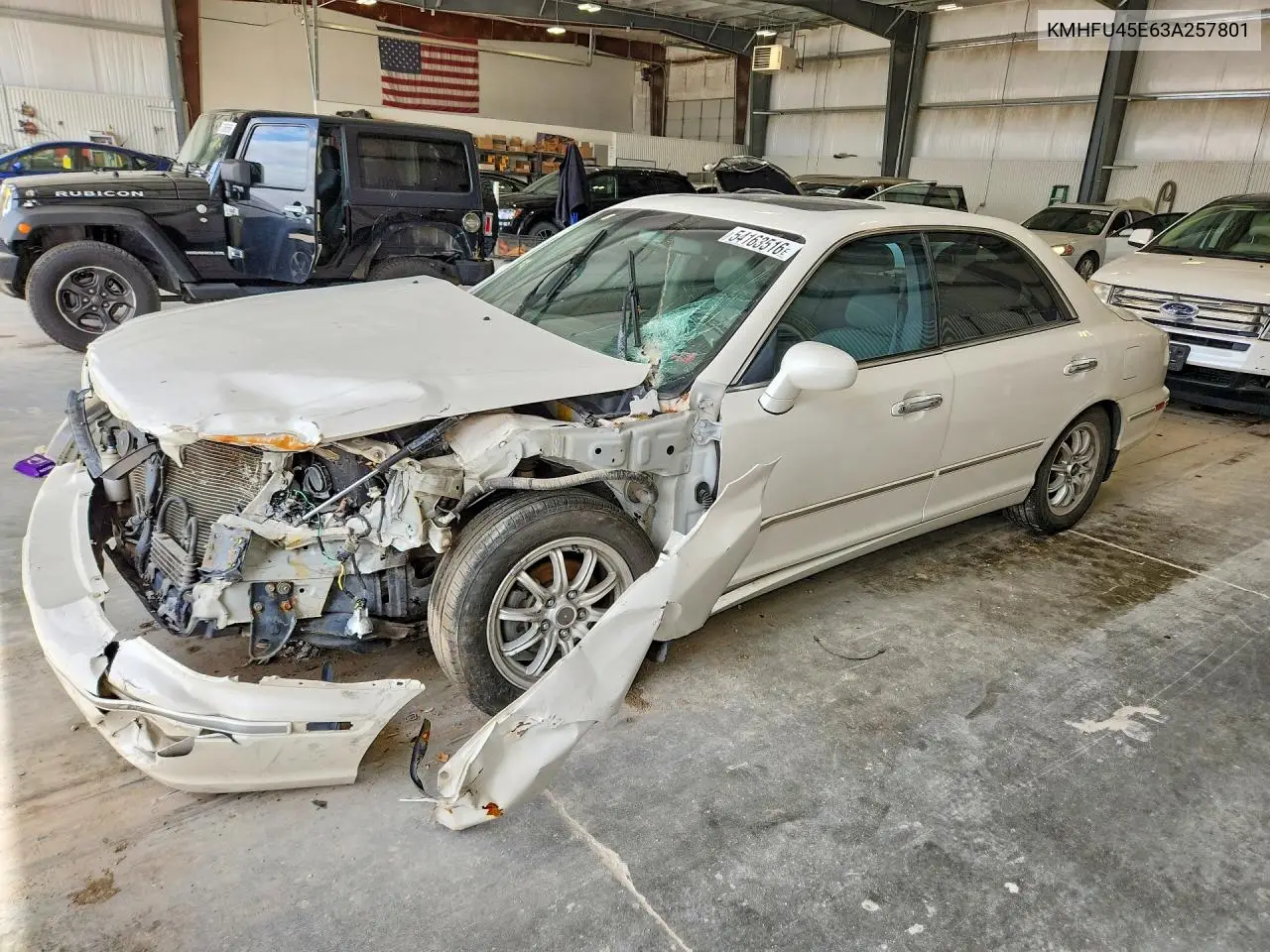 2003 Hyundai Xg 350 VIN: KMHFU45E63A257801 Lot: 54163516