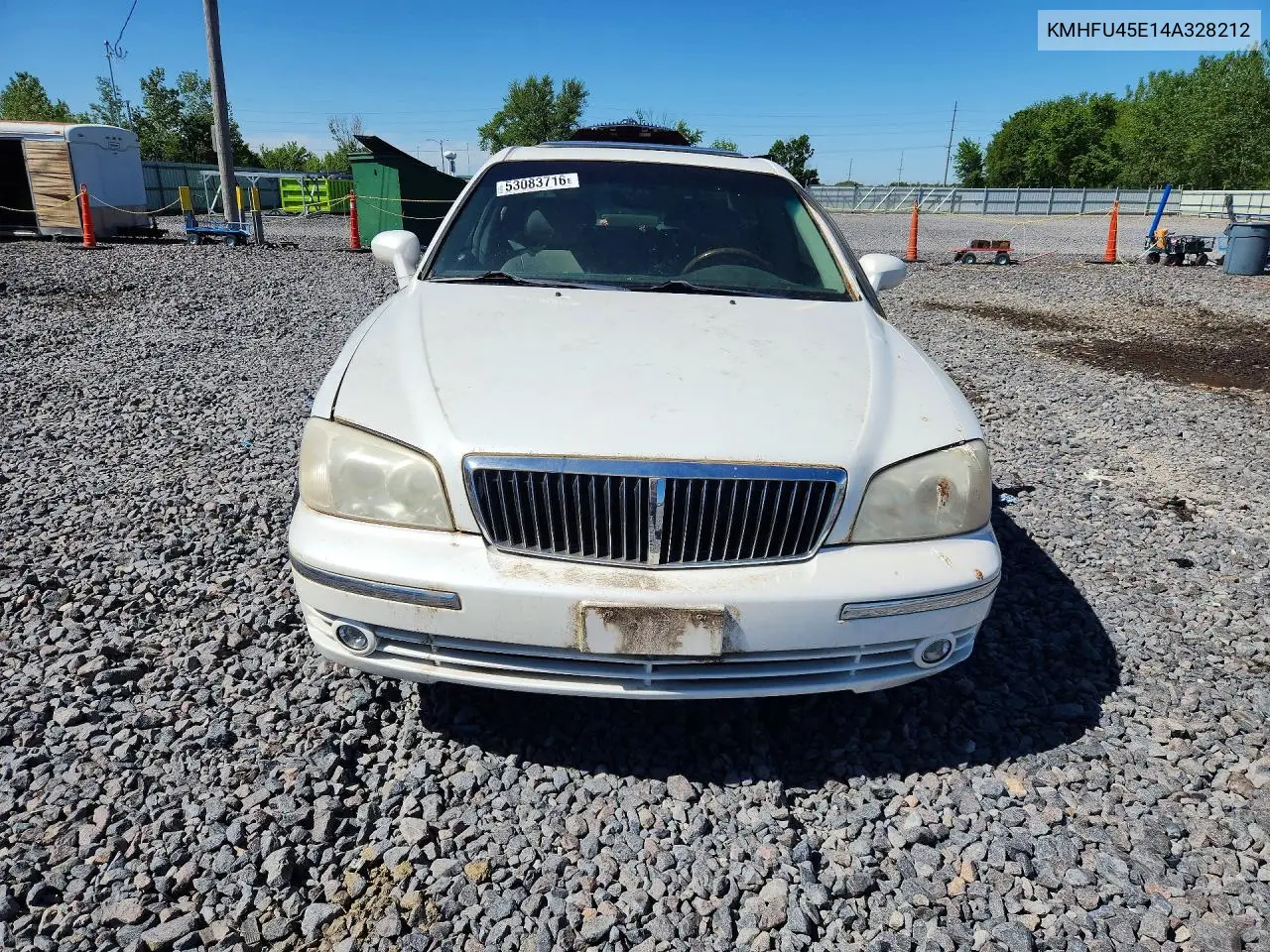 2004 Hyundai Xg 350 VIN: KMHFU45E14A328212 Lot: 53083716