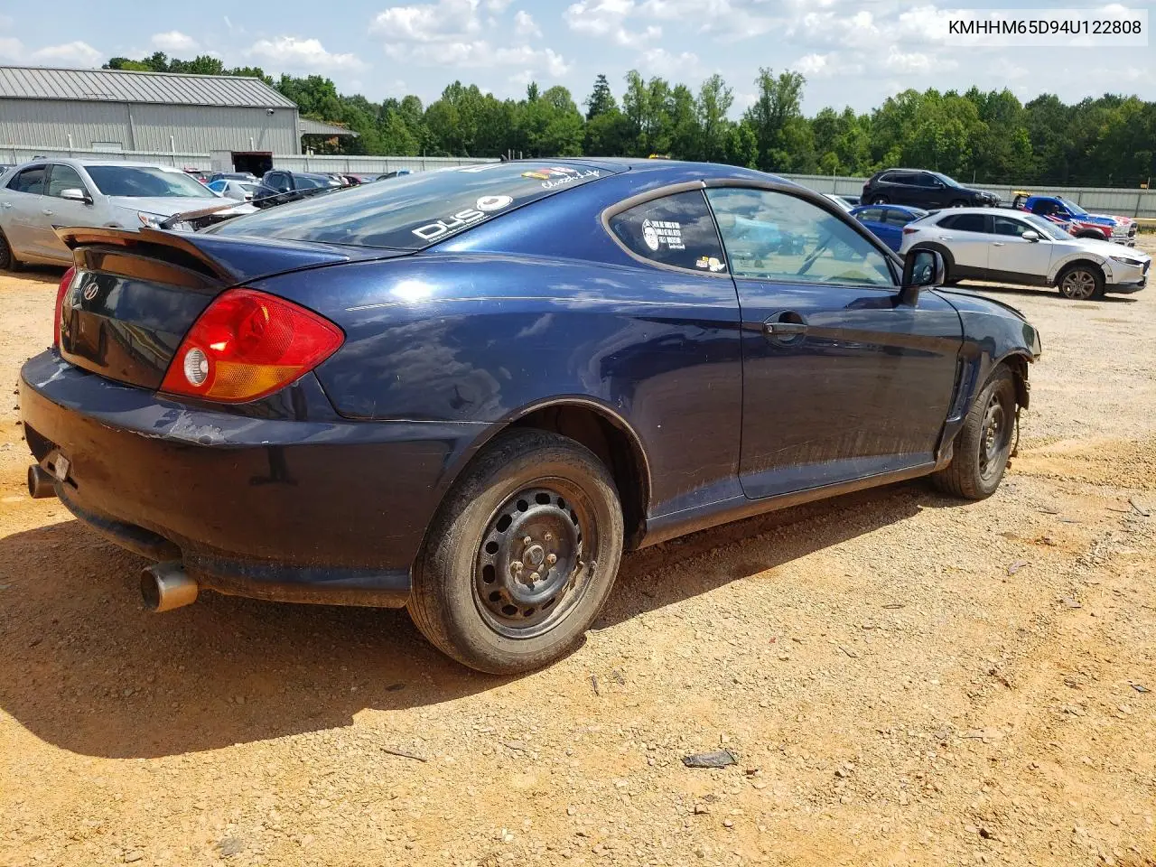 2004 Hyundai Tiburon Base VIN: KMHHM65D94U122808 Lot: 56621276
