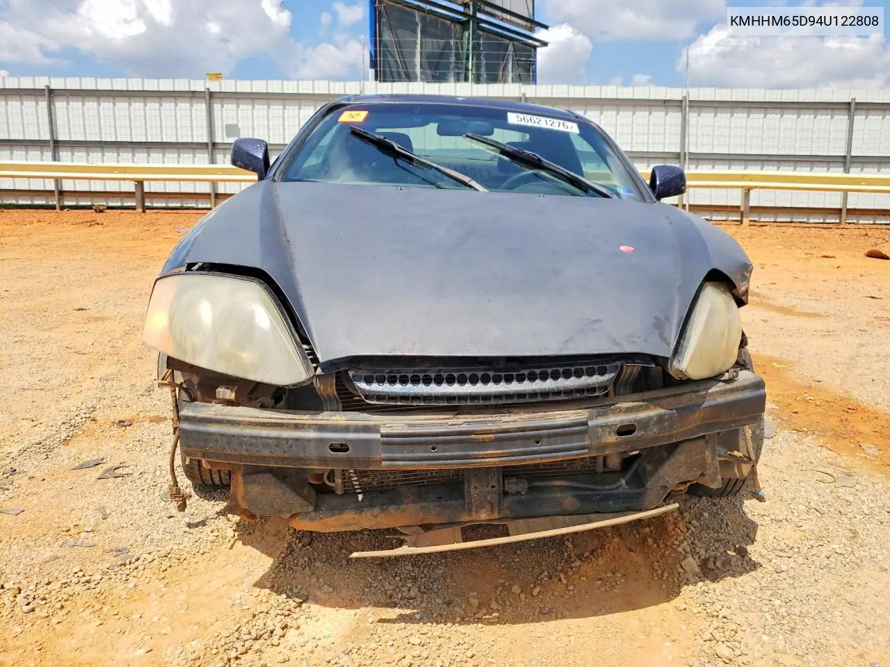 2004 Hyundai Tiburon Base VIN: KMHHM65D94U122808 Lot: 56621276