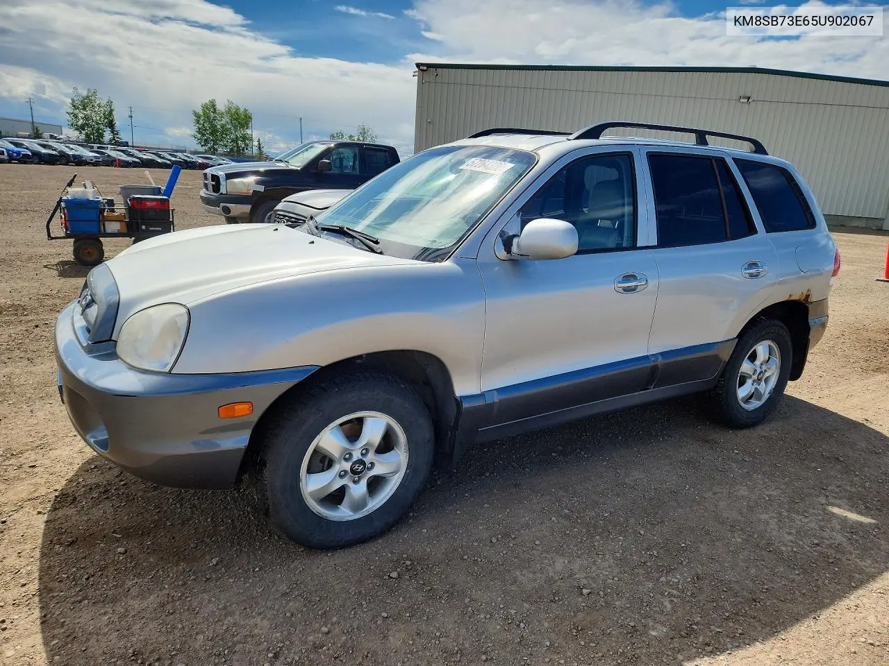 2005 Hyundai Santa Fe VIN: KM8SB73E65U902067 Lot: 57264326