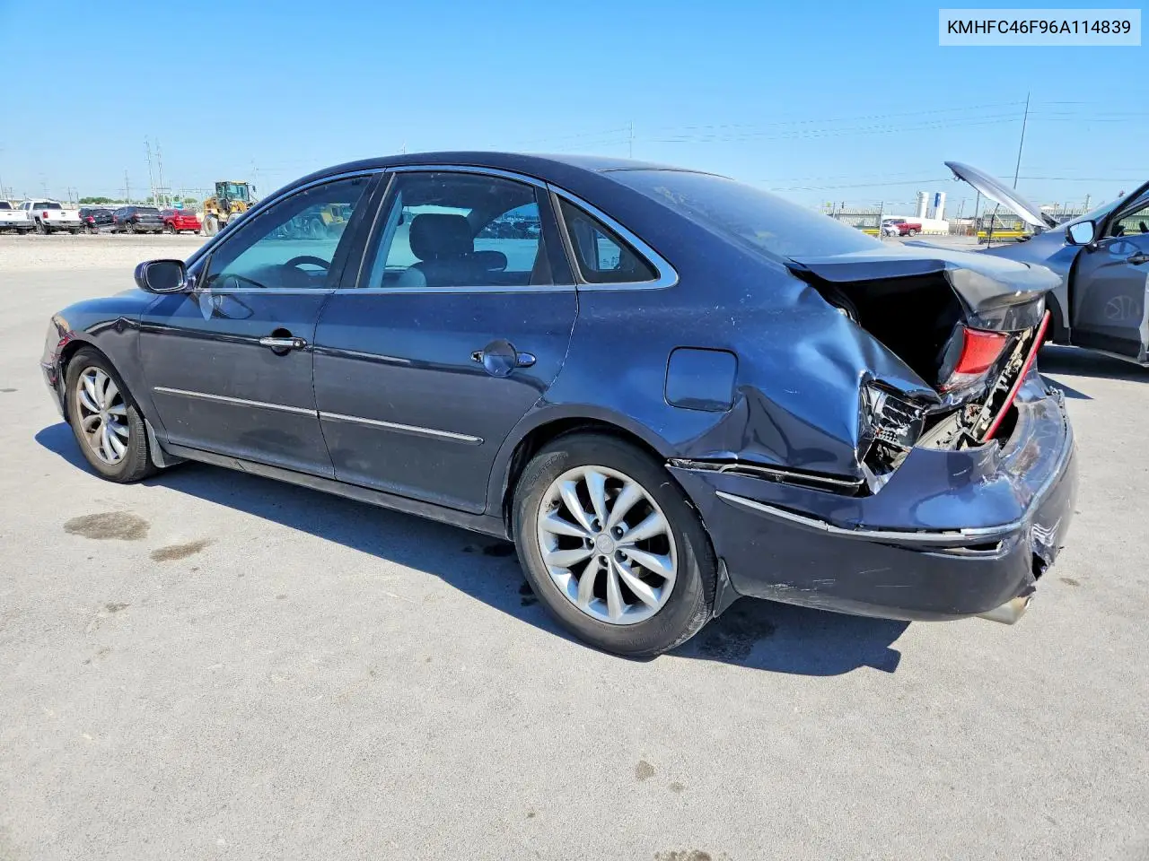 2006 Hyundai Azera Se VIN: KMHFC46F96A114839 Lot: 51488686