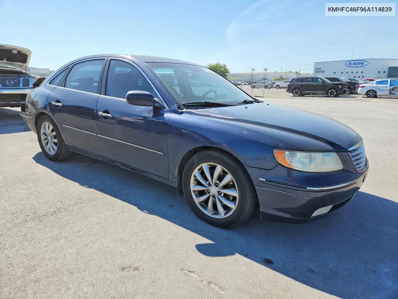 2006 Hyundai Azera Se VIN: KMHFC46F96A114839 Lot: 51488686