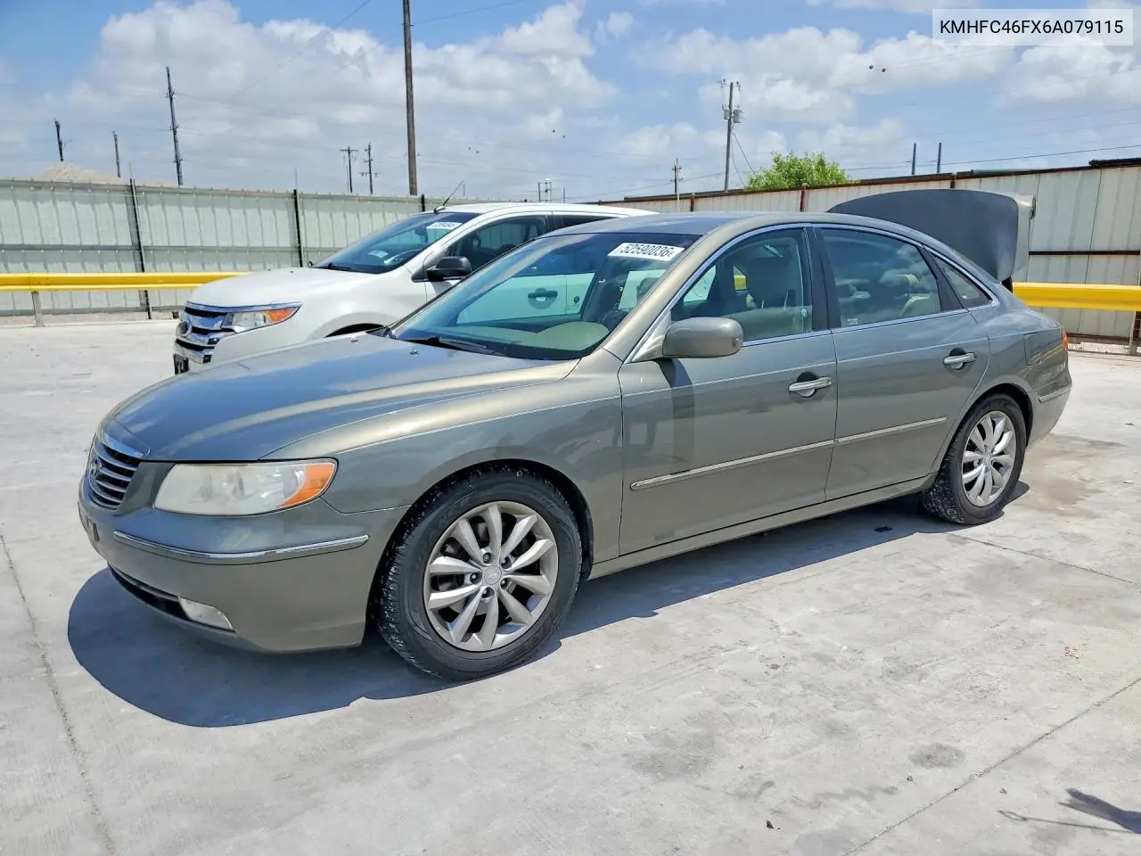 2006 Hyundai Azera Se VIN: KMHFC46FX6A079115 Lot: 52590036