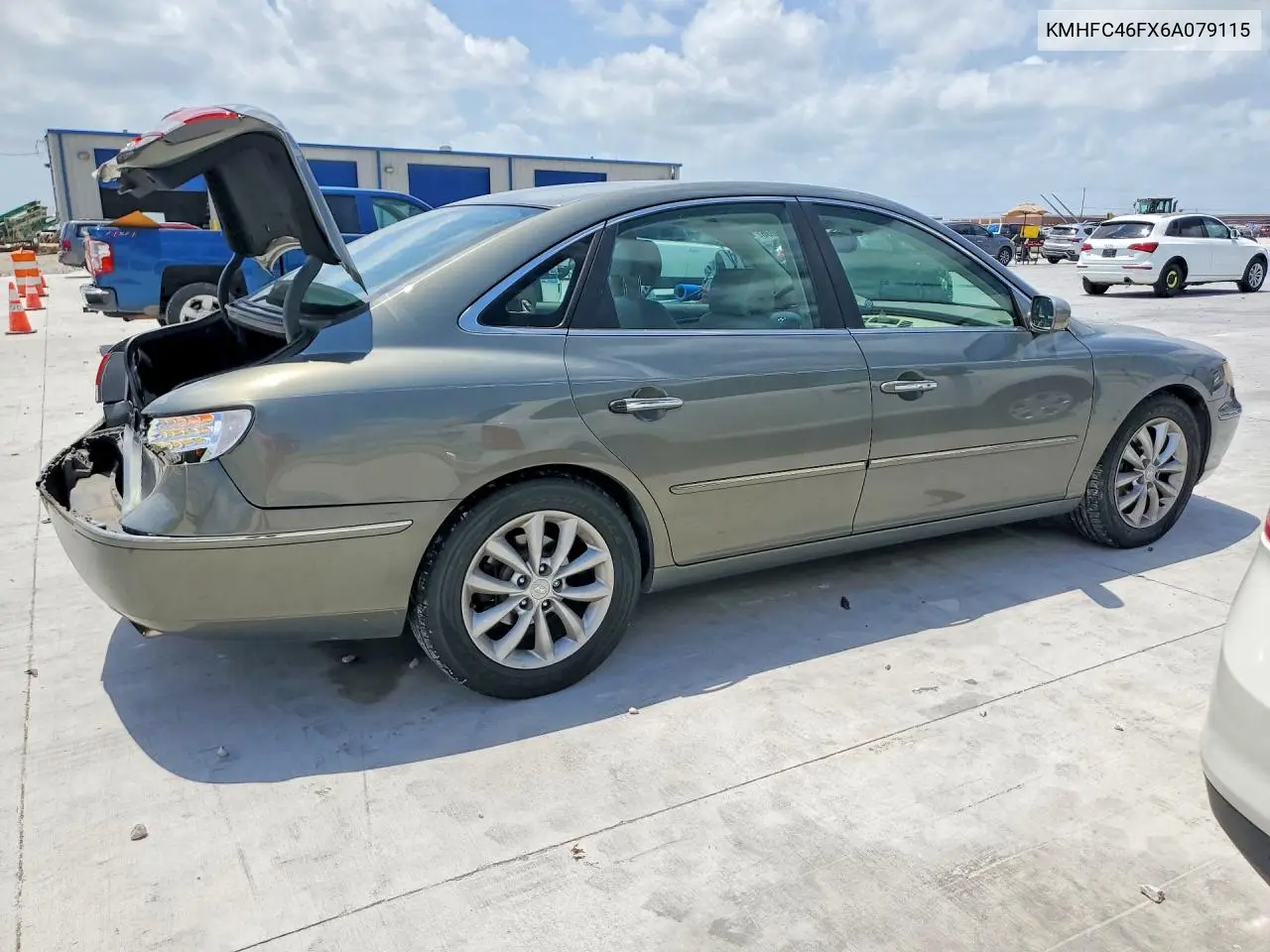 2006 Hyundai Azera Se VIN: KMHFC46FX6A079115 Lot: 52590036