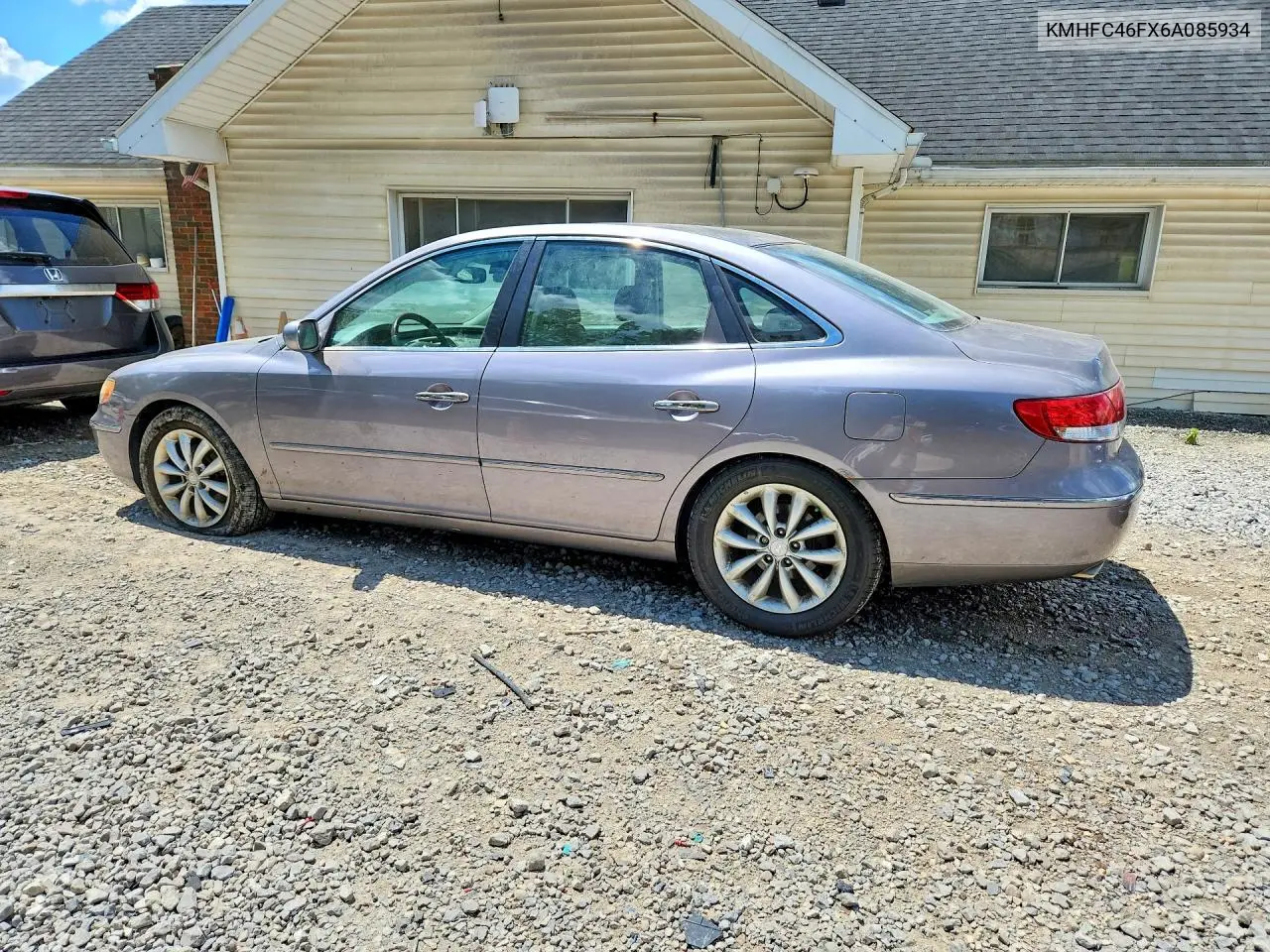 2006 Hyundai Azera Se VIN: KMHFC46FX6A085934 Lot: 57814326