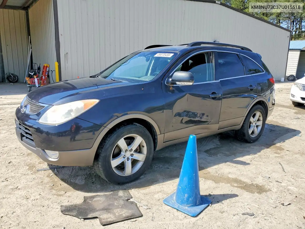 2007 Hyundai Veracruz Gls VIN: KM8NU73C37U015518 Lot: 49070456