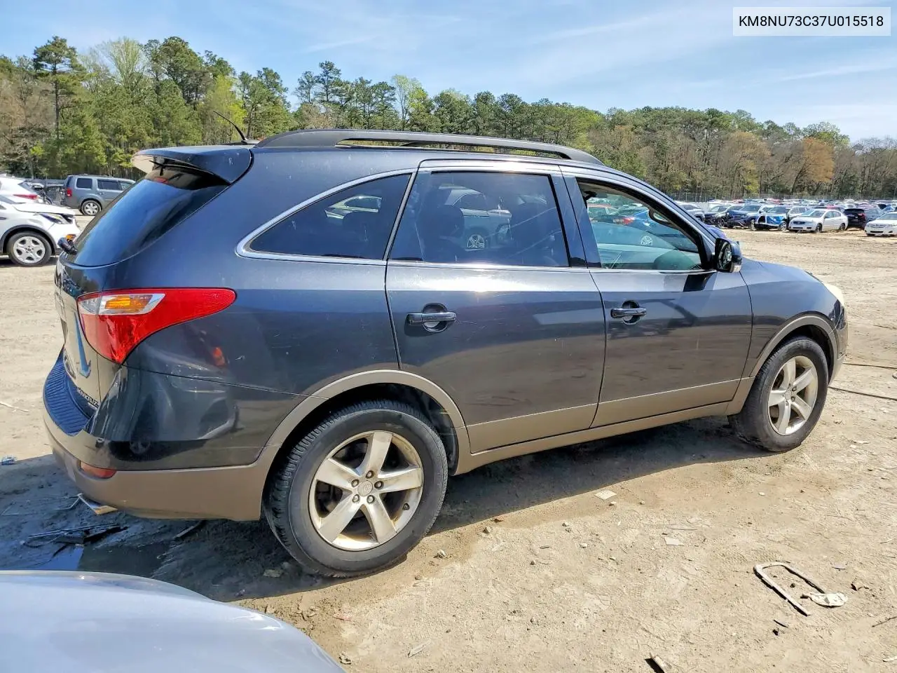 2007 Hyundai Veracruz Gls VIN: KM8NU73C37U015518 Lot: 49070456