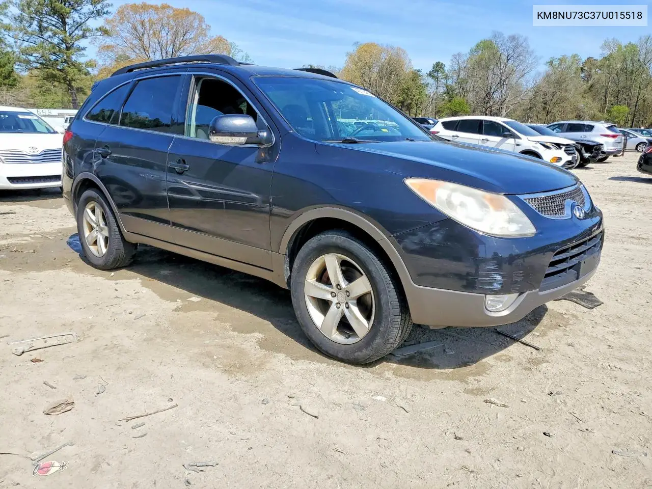 2007 Hyundai Veracruz Gls VIN: KM8NU73C37U015518 Lot: 49070456