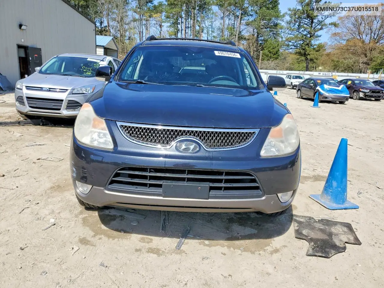 2007 Hyundai Veracruz Gls VIN: KM8NU73C37U015518 Lot: 49070456