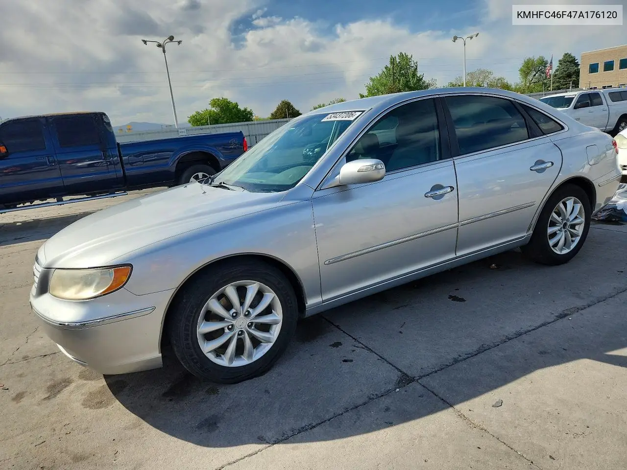 2007 Hyundai Azera Se VIN: KMHFC46F47A176120 Lot: 53437206