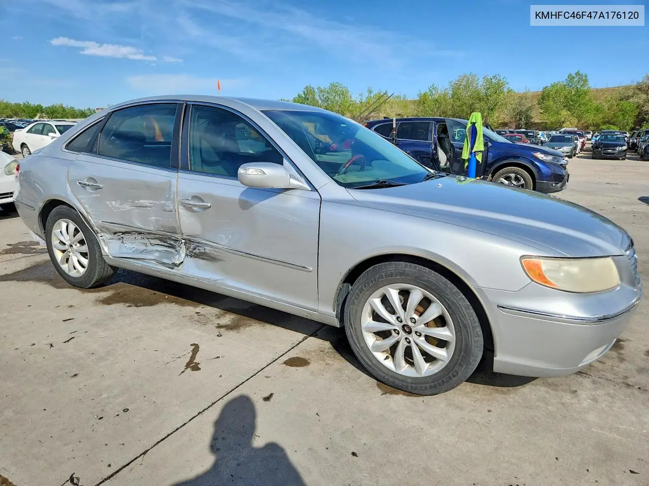 2007 Hyundai Azera Se VIN: KMHFC46F47A176120 Lot: 53437206