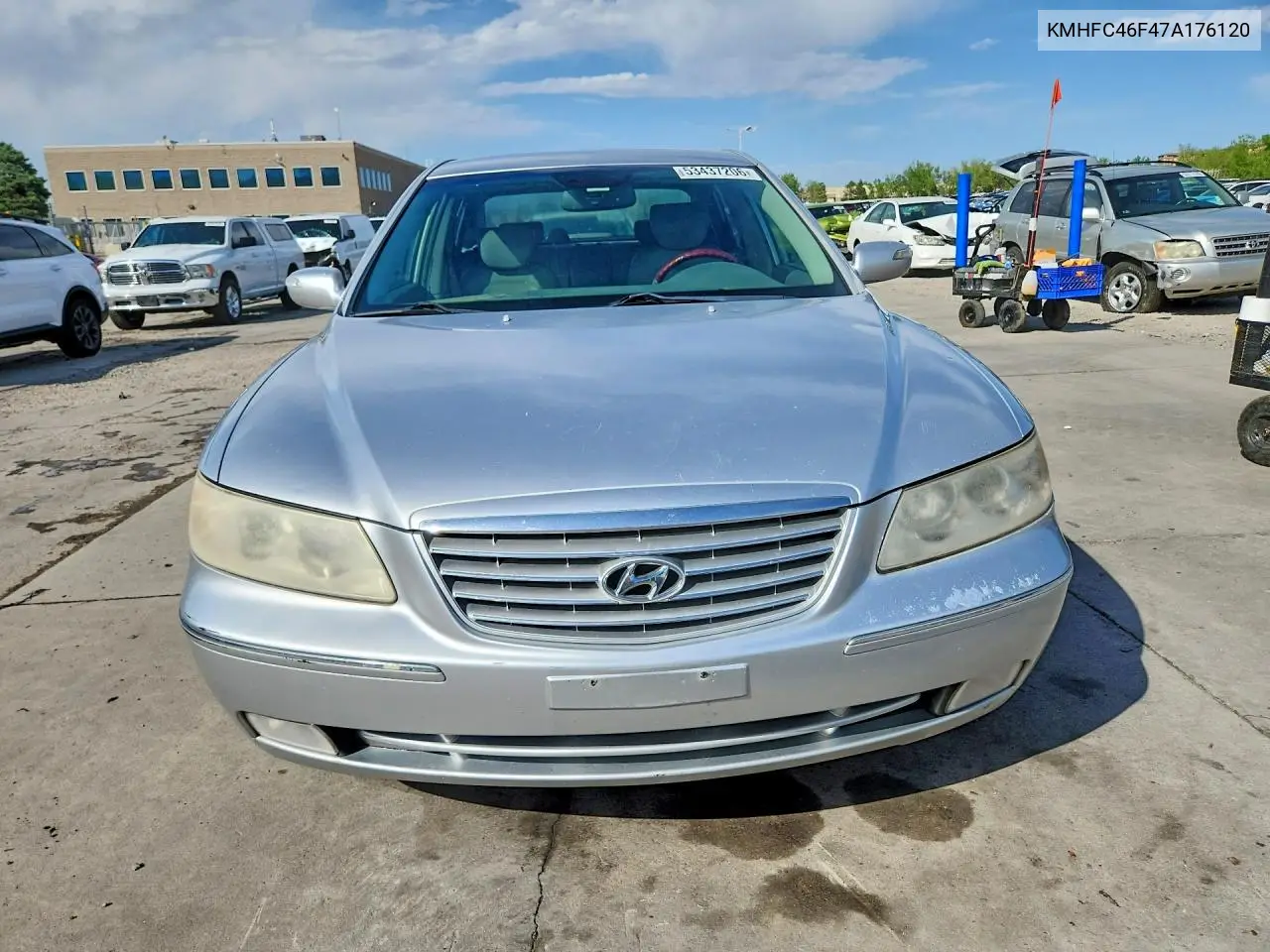 2007 Hyundai Azera Se VIN: KMHFC46F47A176120 Lot: 53437206