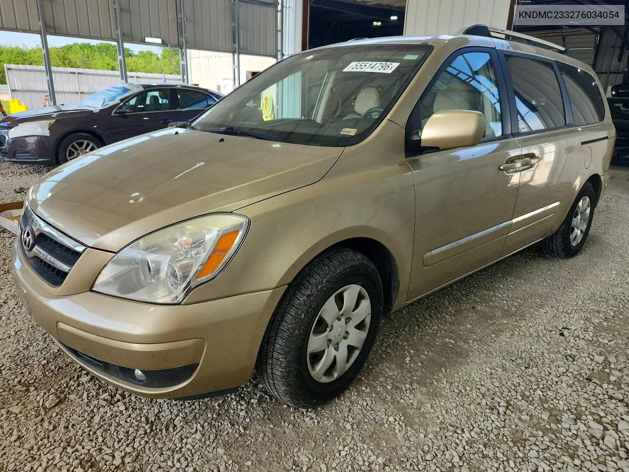 2007 Hyundai Entourage Gls VIN: KNDMC233276034054 Lot: 55514796