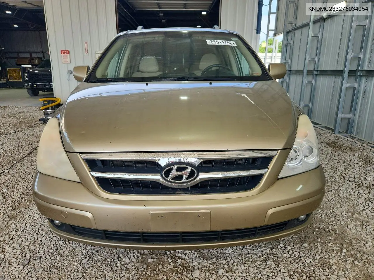 2007 Hyundai Entourage Gls VIN: KNDMC233276034054 Lot: 55514796