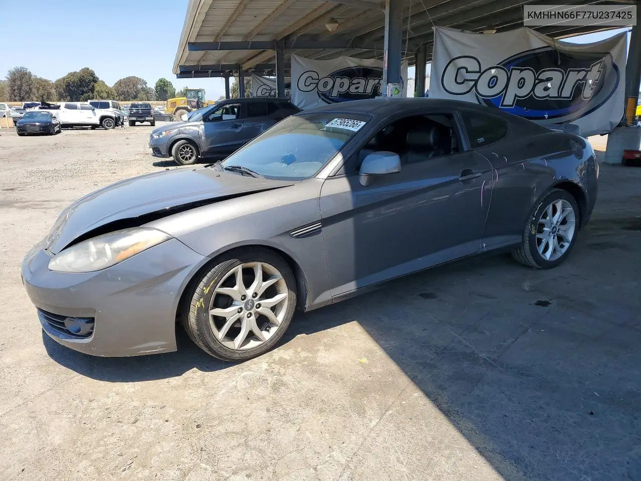 2007 Hyundai Tiburon Gt VIN: KMHHN66F77U237425 Lot: 57965266