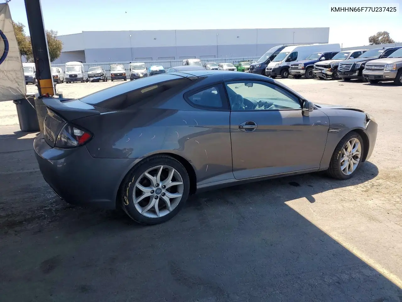 2007 Hyundai Tiburon Gt VIN: KMHHN66F77U237425 Lot: 57965266