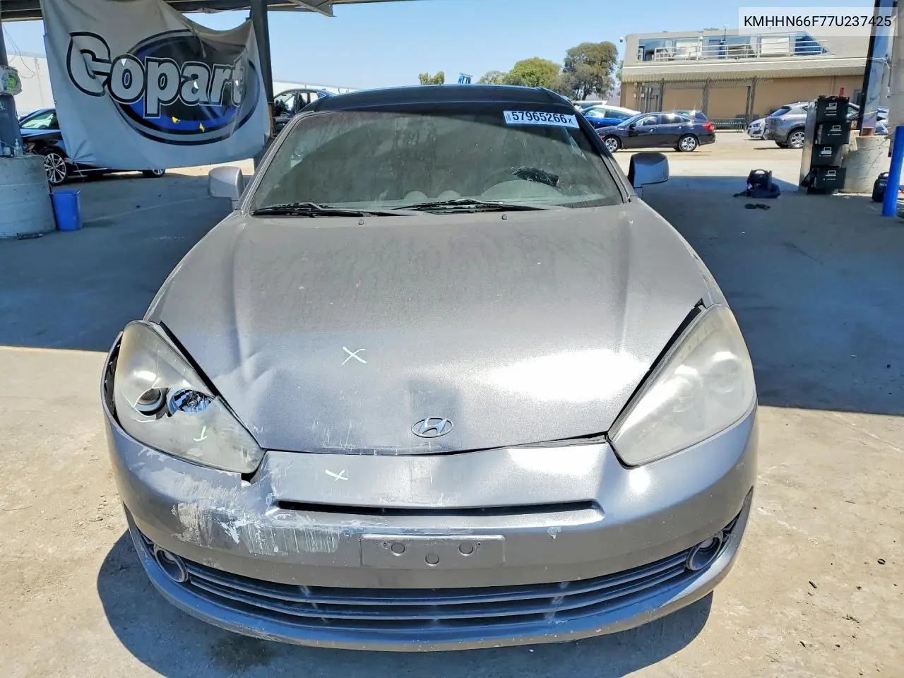 2007 Hyundai Tiburon Gt VIN: KMHHN66F77U237425 Lot: 57965266