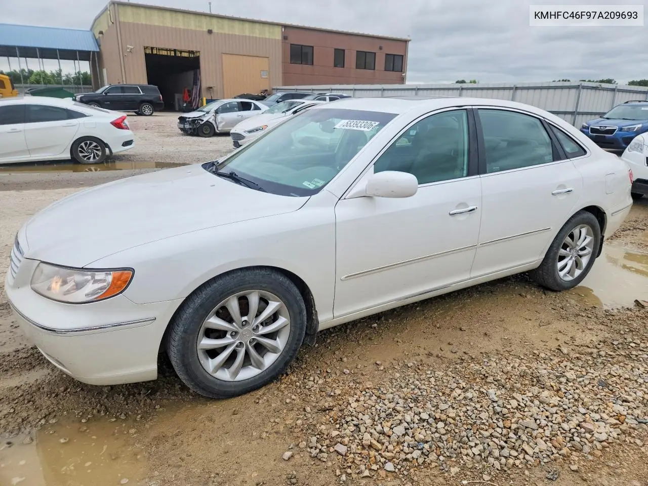2007 Hyundai Azera Se VIN: KMHFC46F97A209693 Lot: 58393306