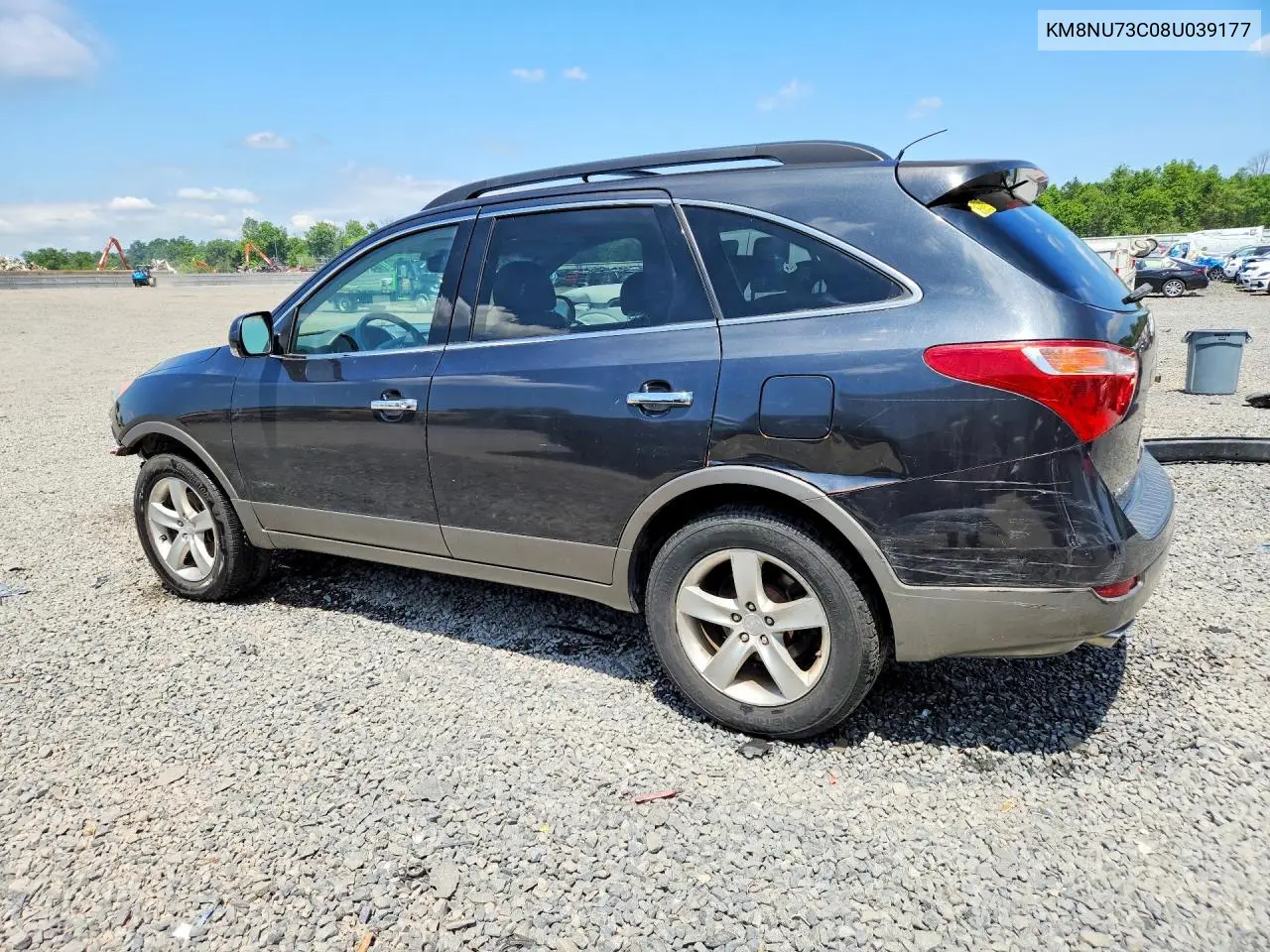 2008 Hyundai Veracruz Gls/Se/Limited VIN: KM8NU73C08U039177 Lot: 56942326