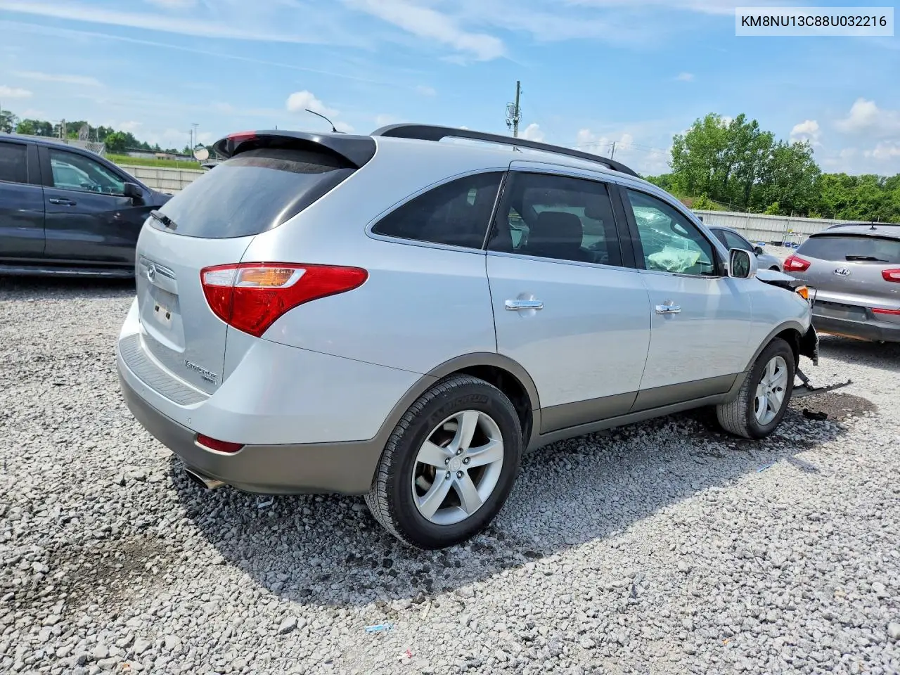 2008 Hyundai Veracruz Gls VIN: KM8NU13C88U032216 Lot: 57007686